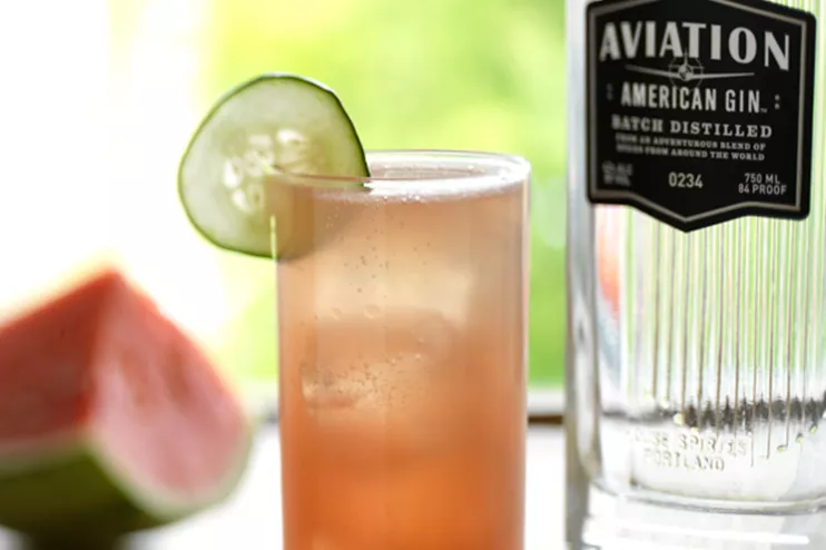 Watermelon Cucumber Cooler