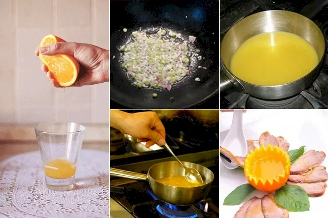 sôt salad cam tươi