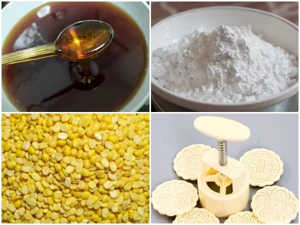 nguy&ecirc;n liệu l&agrave;m b&aacute;nh trung thu