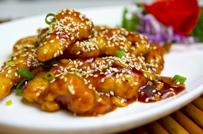 Th&agrave;nh phẩm g&agrave; nướng &ocirc; mai