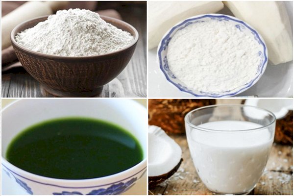 Cánh làm bánh lọt lá dứa