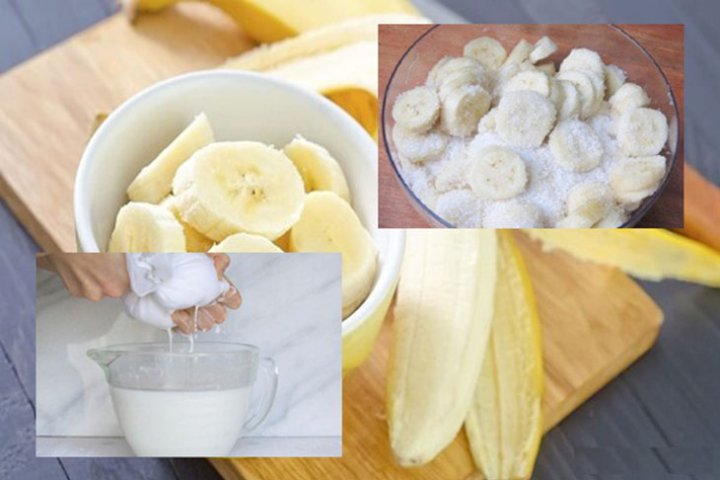 b&aacute;nh chuối nước cốt dừa