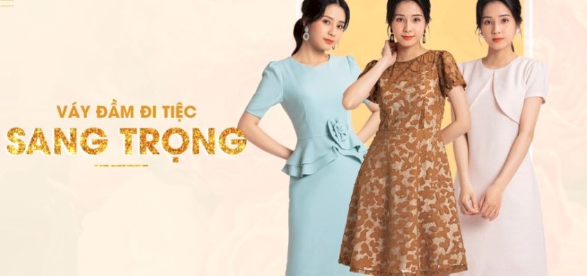 Váy đầm đẹp sang trọng năm nay