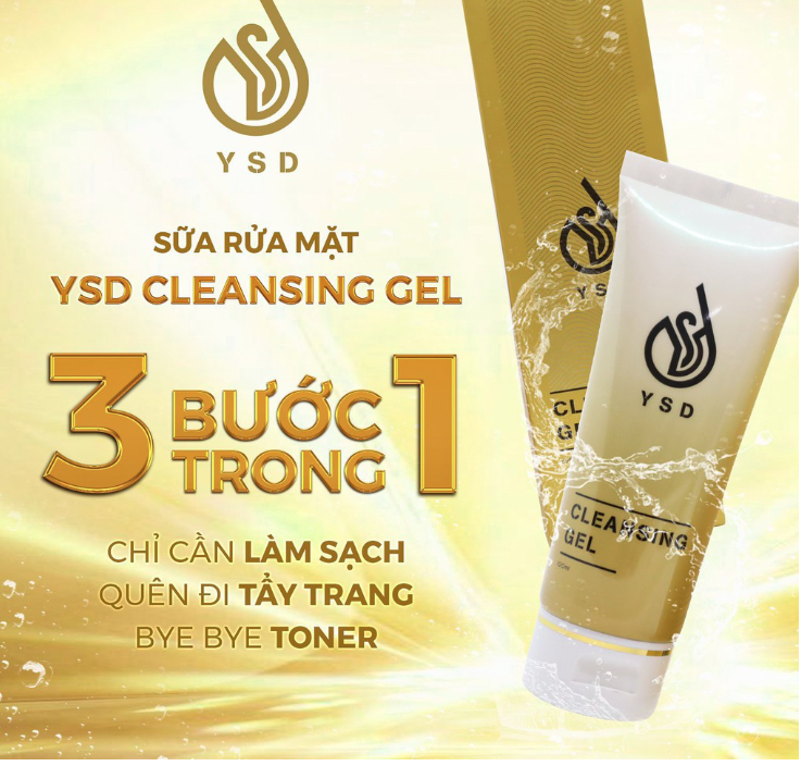 Công dụng của sữa rửa mặt ysd