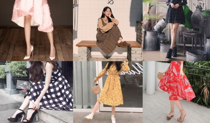 Mặc đầm nên mang giày gì?