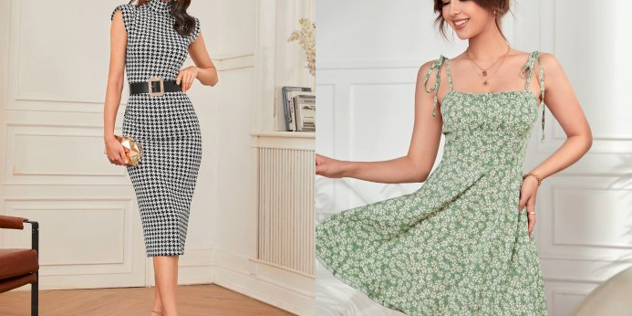 Người gầy nên mặc đầm gì?