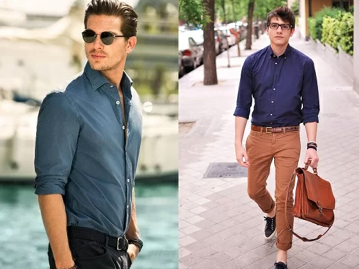 Những mẫu áo sơ mi công sở cho nam