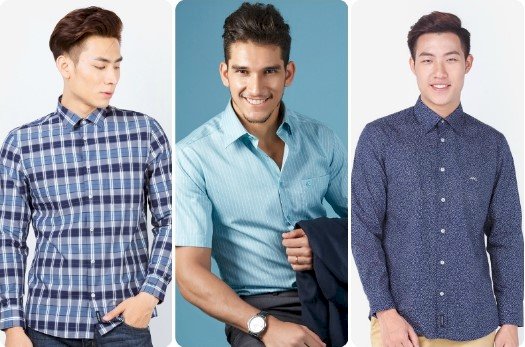Những mẫu áo sơ mi công sở cho nam