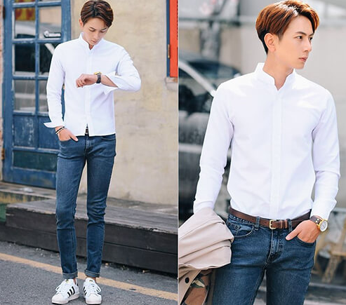 Những mẫu áo sơ mi công sở cho nam