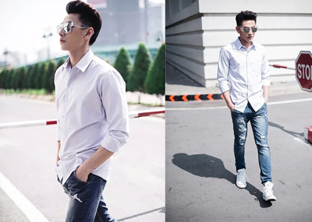 Những mẫu áo sơ mi công sở cho nam