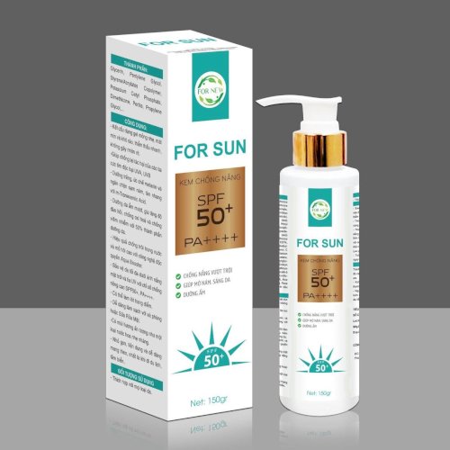 KEM CHỐNG NẮNG FORSUN NÂNG TÔNG CHỐNG NẮNG HIỆU QUẢ ,SPF50+++ - FOR NEW