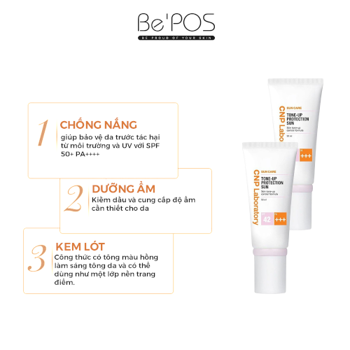 KEM CHỐNG NẮNG NÂNG TÔNG DA 50ML - CNP LABORATORY
